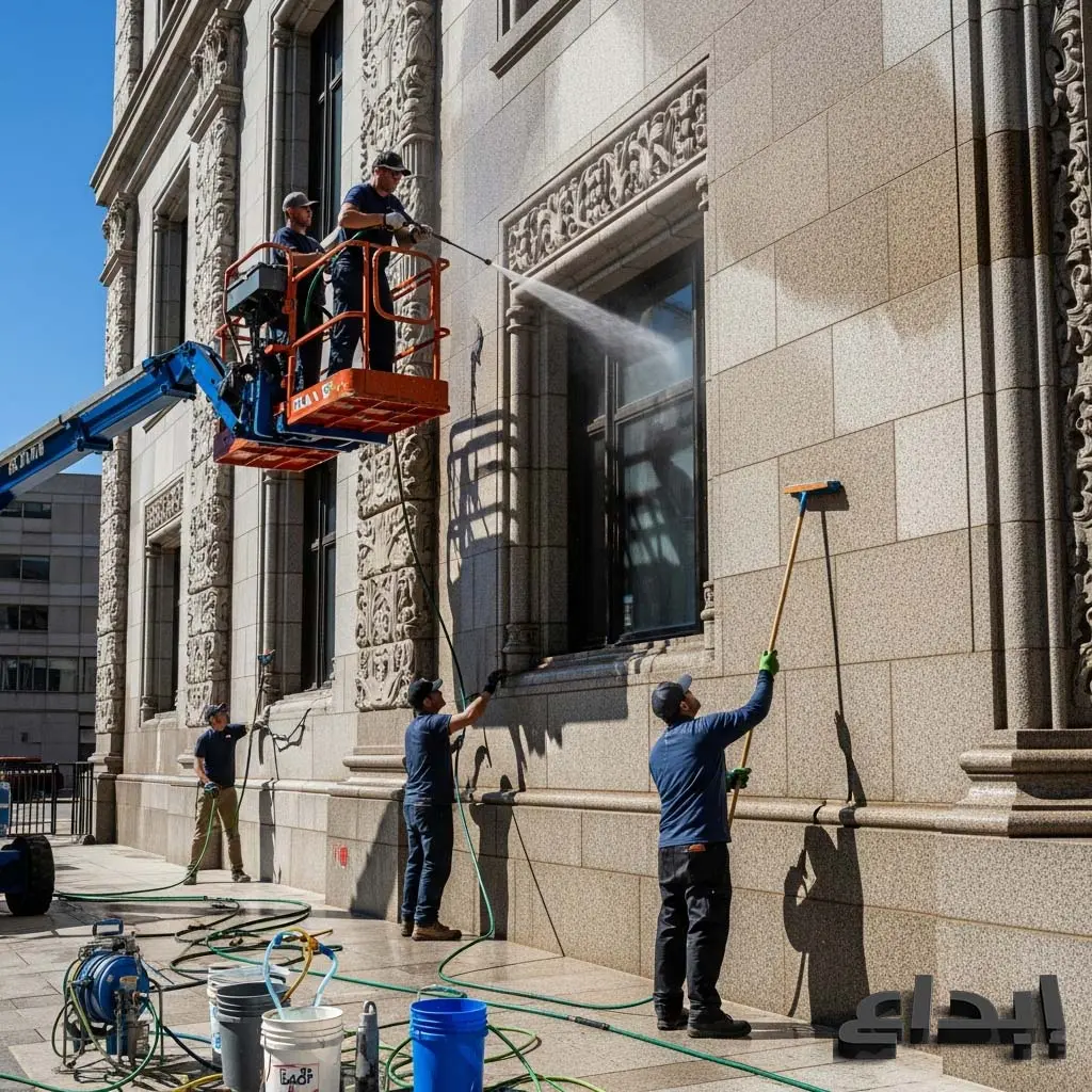 شركة تنظيف واجهات حجر بالرياض
