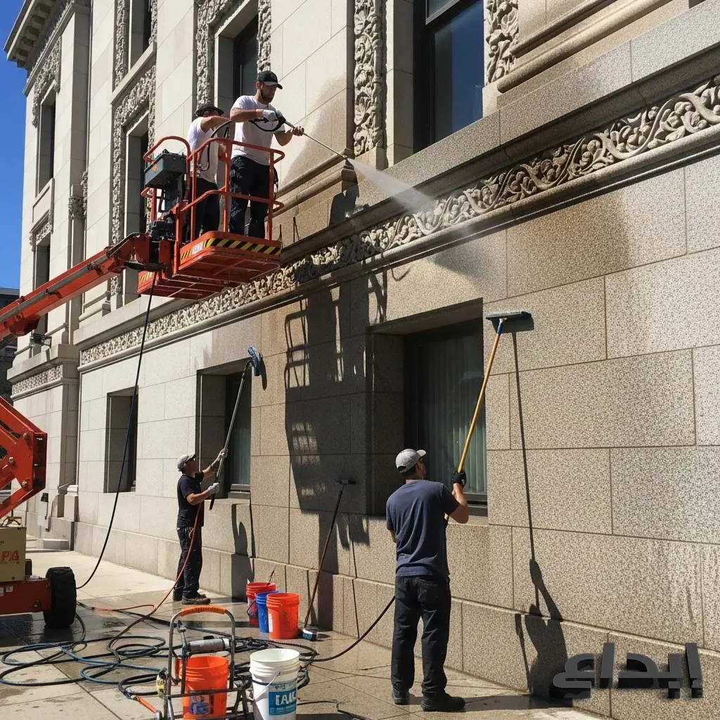 شركة تنظيف واجهات حجر بالرياض