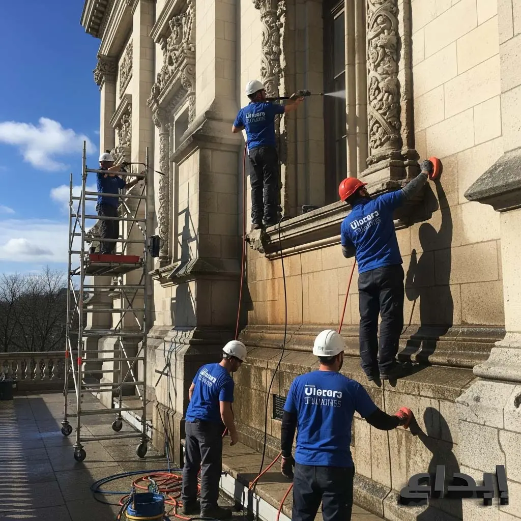 شركة تنظيف واجهات حجر بالرياض