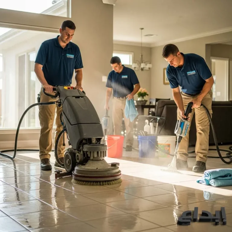 طريقة جلي البلاط